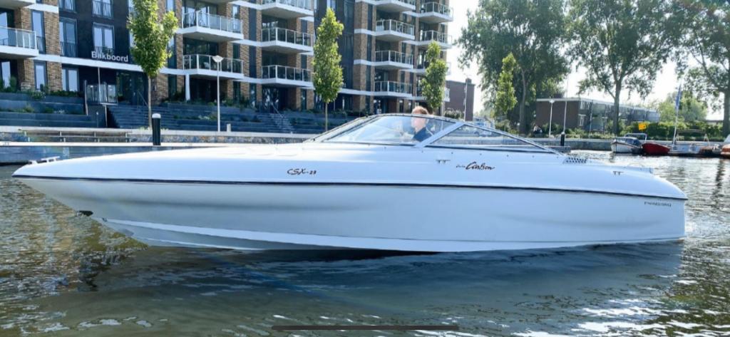 Glastron Carlson GSX 23, Watersport en Boten, Speedboten, Gebruikt, 6 meter of meer, Benzine, 200 pk of meer, Polyester, Binnenboordmotor