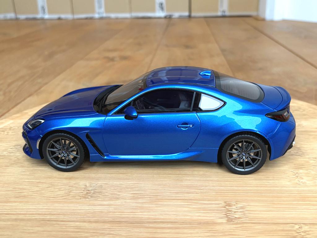 Subaru BRZ blauw 1:18 OttO Mobile OT498 nieuw in doos ovp, Ophalen of Verzenden, Nieuw, Auto, OttOMobile