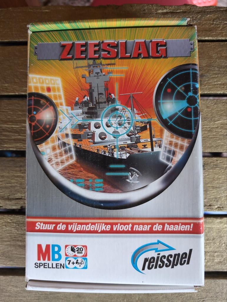 Reisspel Zeeslag MB, Ophalen of Verzenden, Zo goed als nieuw