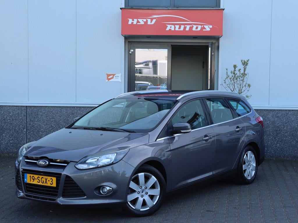 Ford Focus Wagon 1.6 EcoBoost Titanium airco LM cruise, 1258 kg, Gebruikt, 4 cilinders, Origineel Nederlands