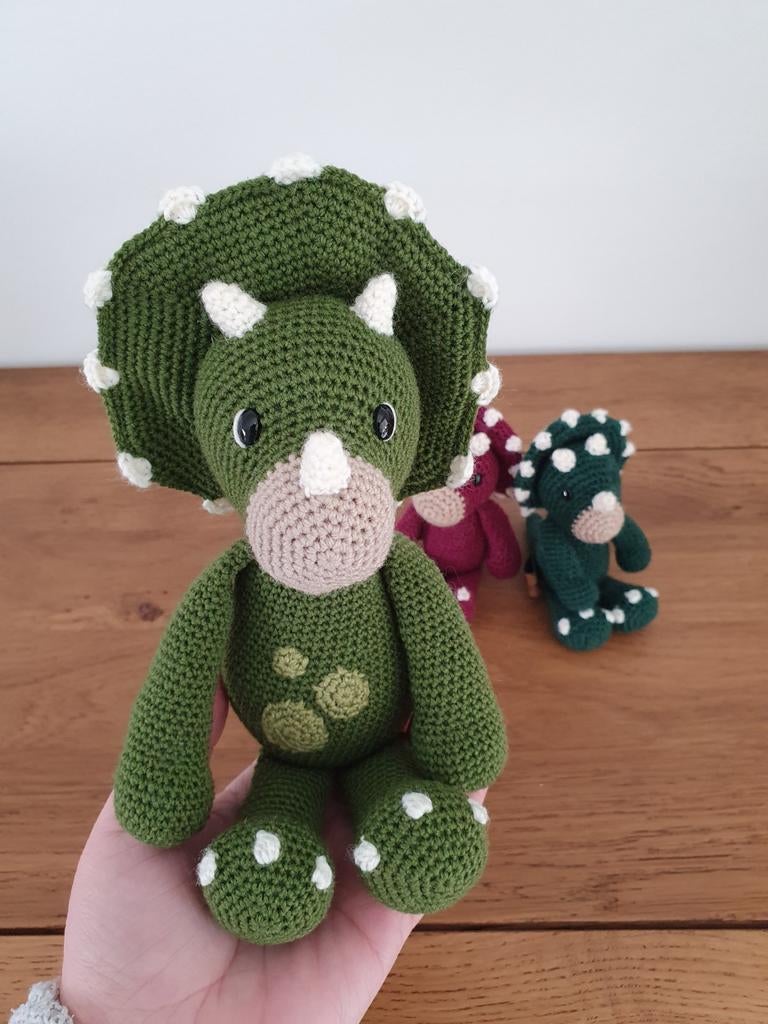 Handgemaakte gehaakte Dino, Ophalen of Verzenden, Nieuw