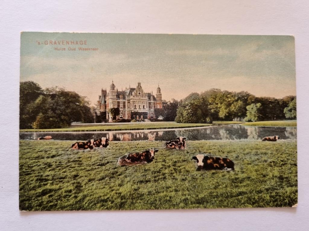 Wassenaar met ( Huize Oud Wassenaar ), Ophalen of Verzenden, Voor 1920, Zuid-Holland