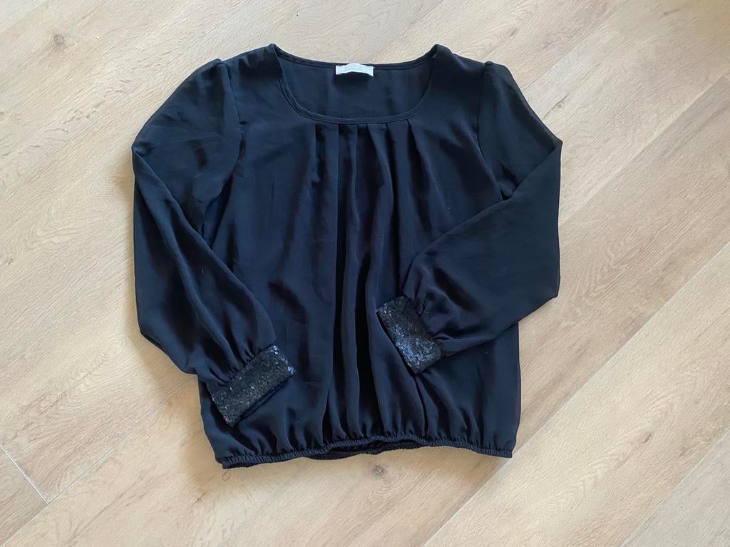 Studio Anneloes blouse M, Ophalen of Verzenden, Zo goed als nieuw, Maat 38/40 (M), Zwart