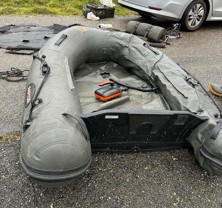 Raptor rubberboot 2m wide MET LEK, Ophalen of Verzenden, Gebruikt, Overige typen