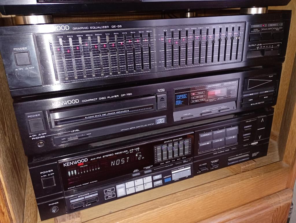 hifi stereo Kenwood, Audio, Tv en Foto, Stereo-sets, Gebruikt, Tuner of Radio, Losse componenten, Ophalen