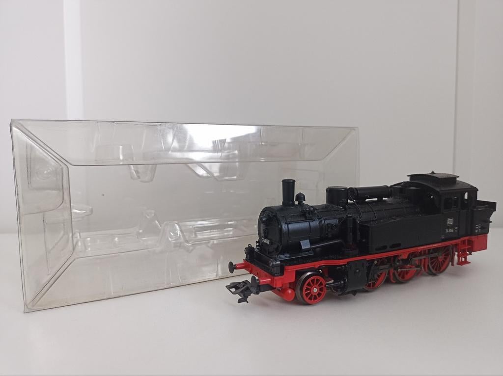 Märklin 36740.10 stoomloc BR 74 854 Digitaal (uit set 29166), Wisselstroom, Locomotief, Ophalen of Verzenden, Zo goed als nieuw