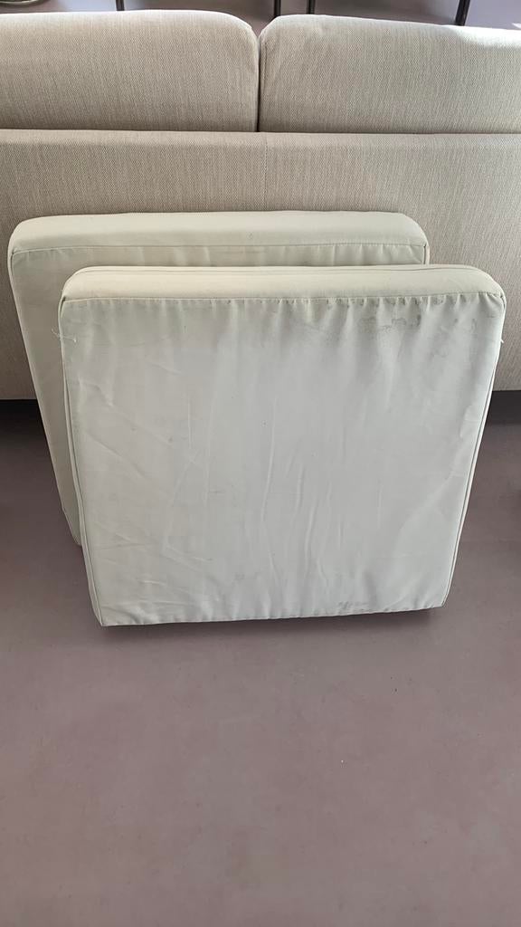 Gratis 2 dikke kussens voor tuinbank, Tuin en Terras, Ophalen, Gebruikt