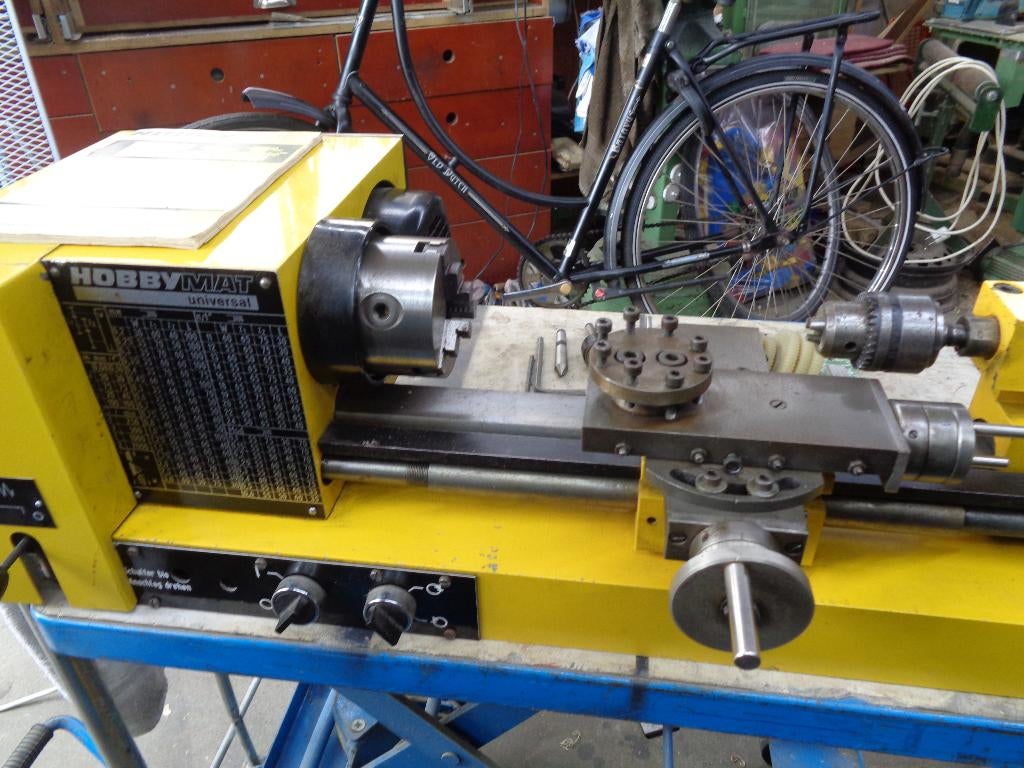 hobby draaibank, Ophalen of Verzenden, Gebruikt, Metaaldraaibank