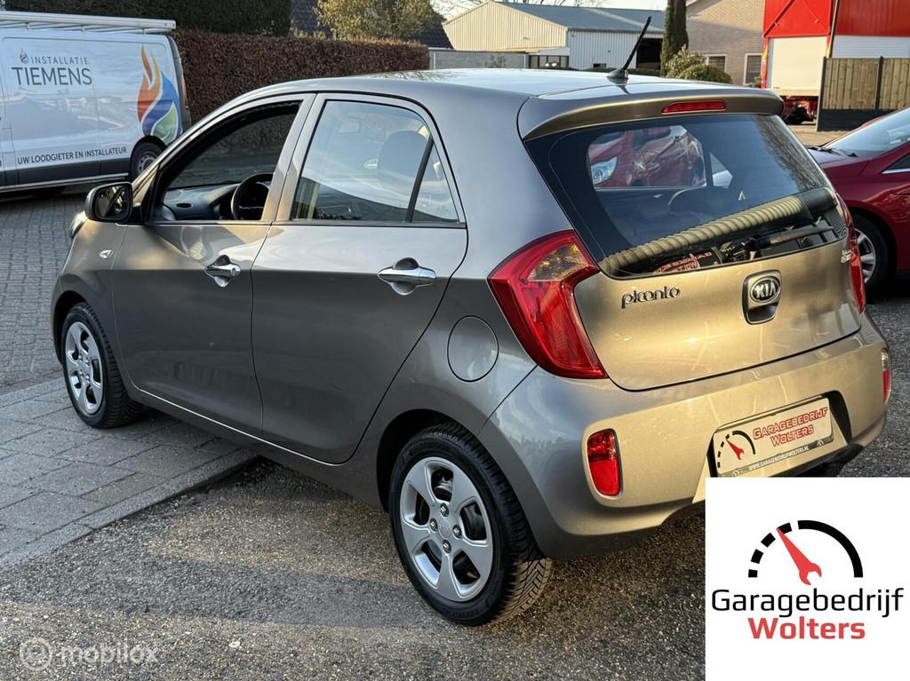 Kia Picanto 1.0 CVVT ComfortLine AIRCO 5DRS ELEC.PAKKET, Voorwielaandrijving, Stof, Gebruikt, Zwart