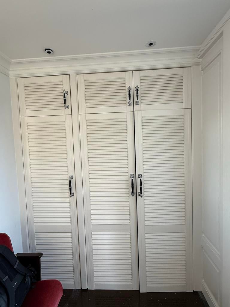 Louvre deuren, Gebruikt, 120 cm of meer, Binnendeur, Ophalen of Verzenden