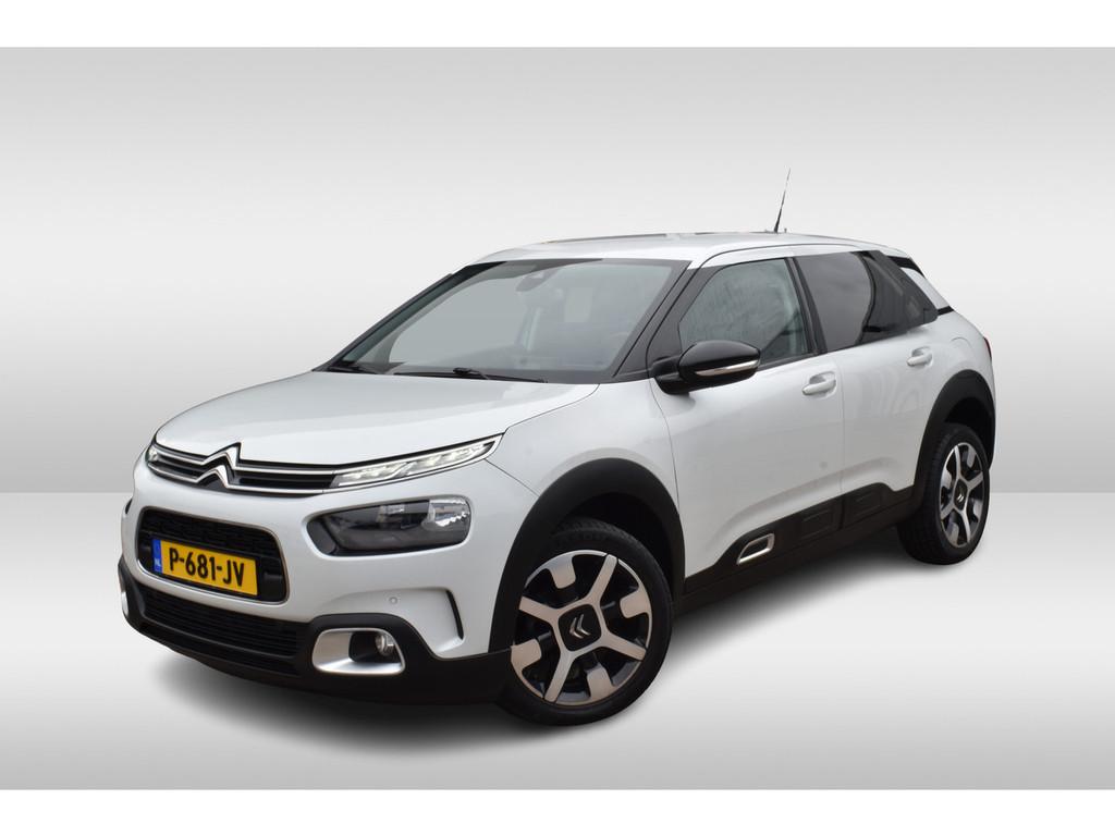 Citroën C4 Cactus PureTech 110 EAT6 Shine Automaat | Naviga, Gebruikt, Leder, Bedrijf, 3 cilinders