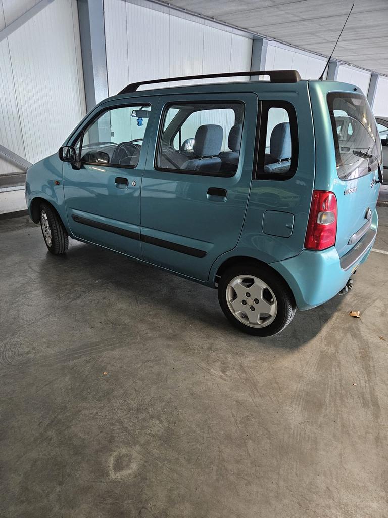 Suzuki Wagon R+ 1.3 2000 Groen, Auto's, Suzuki, Voorwielaandrijving, 31 €/maand, 4 cilinders, Origineel Nederlands