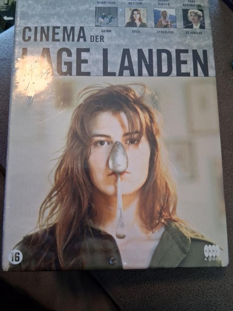 Cinema der Lage Landen - Boxset (4 DVD's), Vanaf 16 jaar, Ophalen of Verzenden, Nieuw in verpakking, Boxset