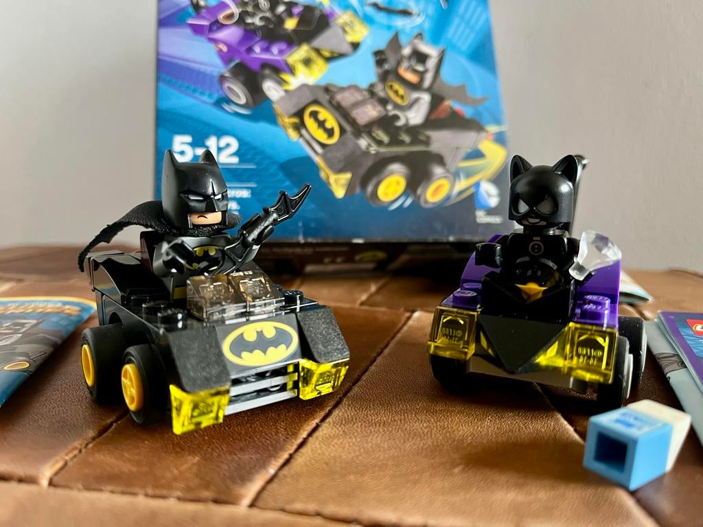 LEGO DC Comics Super Heroes Mighty Micros: Batman vs Catwoma, Lego, Ophalen of Verzenden, Zo goed als nieuw, Complete set
