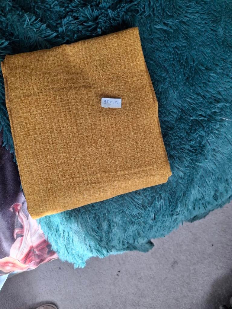 Mooie soepele lap okergeel, Ophalen of Verzenden, Geel, Vierkant