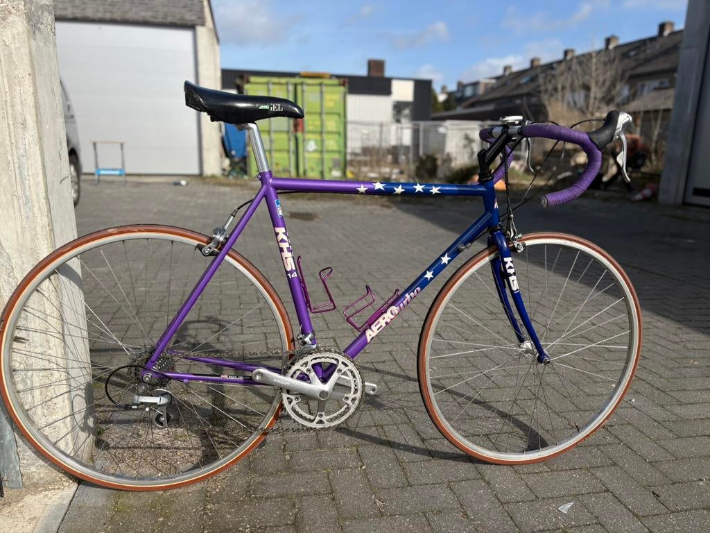 KHS AERO Turbo racefiets 54 cm., Fietsen en Brommers, 28 inch, Gebruikt, Heren, 53 tot 57 cm