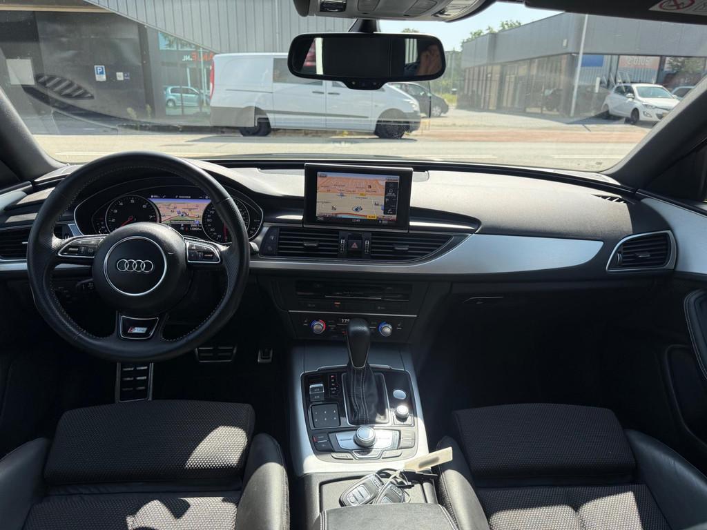 Audi A6 Avant 1.8 TFSI ultra Advance Sport S Line/Pdc/Naviga, Euro 6, Blauw, Leder en Stof, Origineel Nederlands