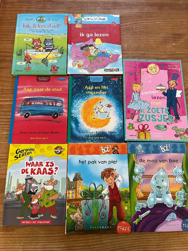 Diverse avi start/ m3/e3 boeken, Ophalen of Verzenden, Gelezen, Fictie algemeen