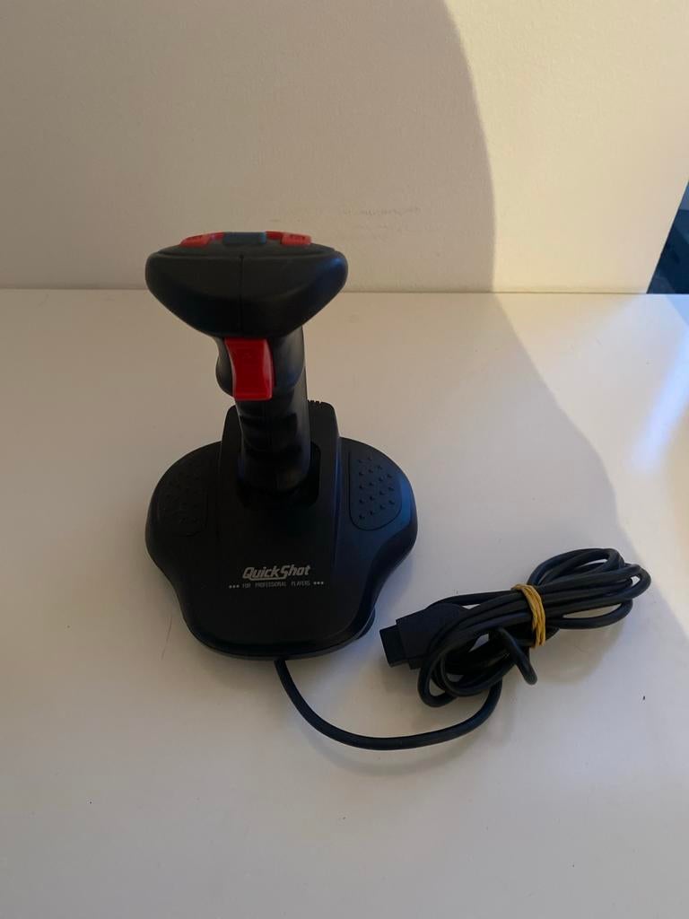 QuickShot joystick, Ophalen, Gebruikt
