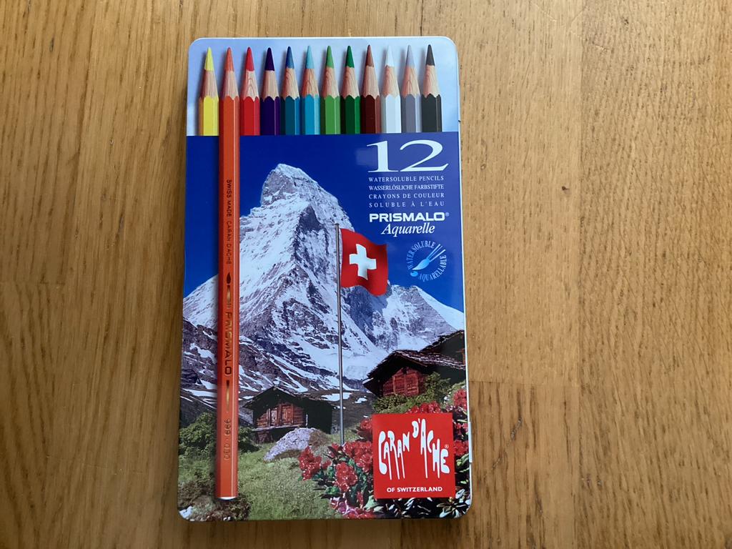 Caran d'Ache Prismalo Aquarelpotloden - 12 Stuks Nieuw, Ophalen of Verzenden, Nieuw, Potlood of Stift