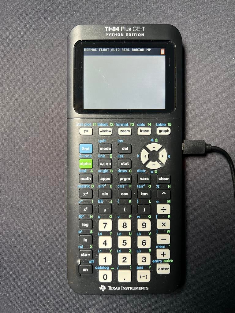 Grafische Rekenmachine Ti-84 Plus CE-T | Python Edition, Ophalen of Verzenden, Grafische rekenmachine, Zo goed als nieuw