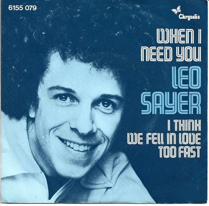 Leo Sayer - When i need you uit 1976, Gebruikt, Verzenden, 7 inch, Single