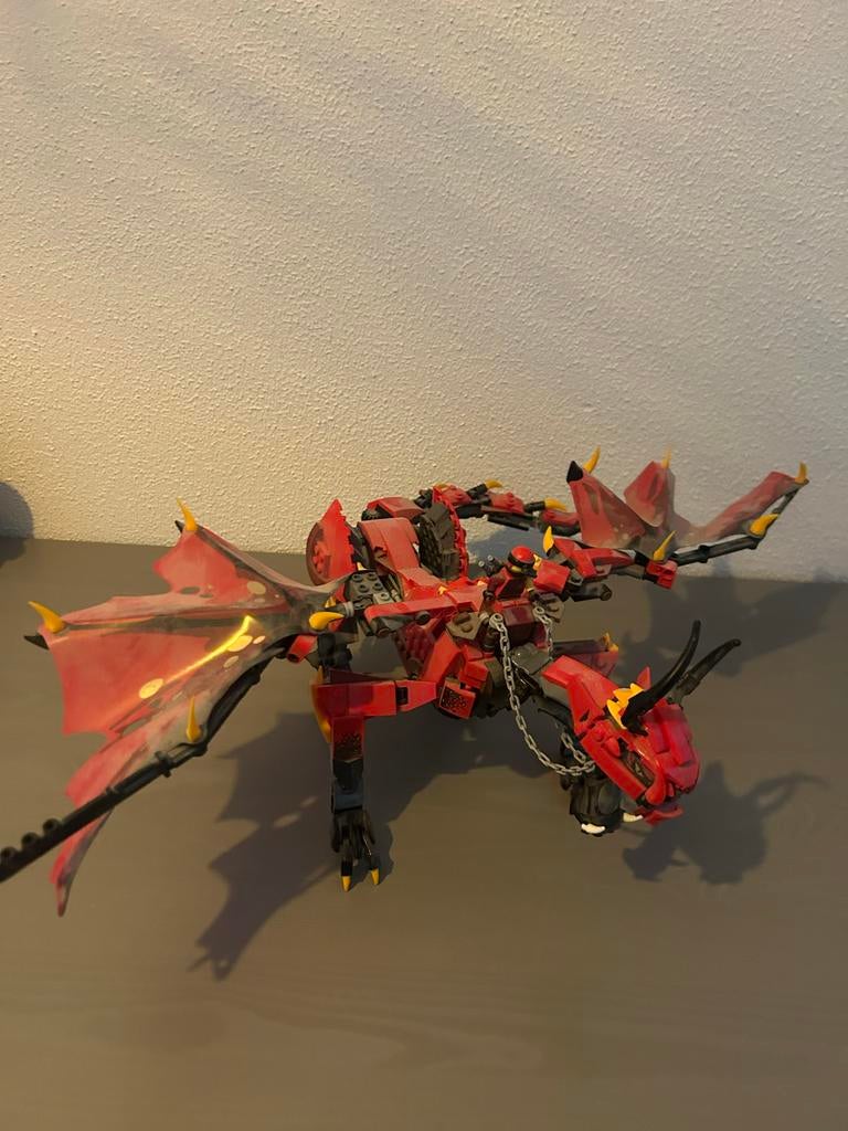 Lego Ninjago draak, Ophalen, Gebruikt