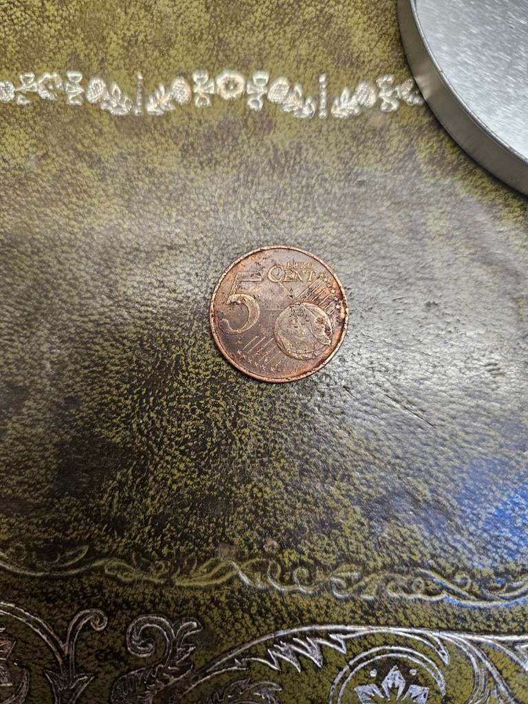 Munt België 2004 met stempelscheur - 5 cent, Ophalen of Verzenden, Overig, Losse munt