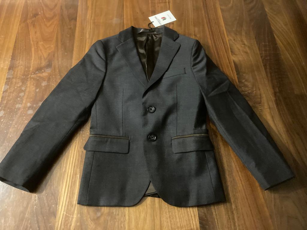 Cavallaro colbert blazer jasje maat 128 grijs als nieuw 7-8!, Ophalen of Verzenden, Zo goed als nieuw, Jongen, Cavallaro