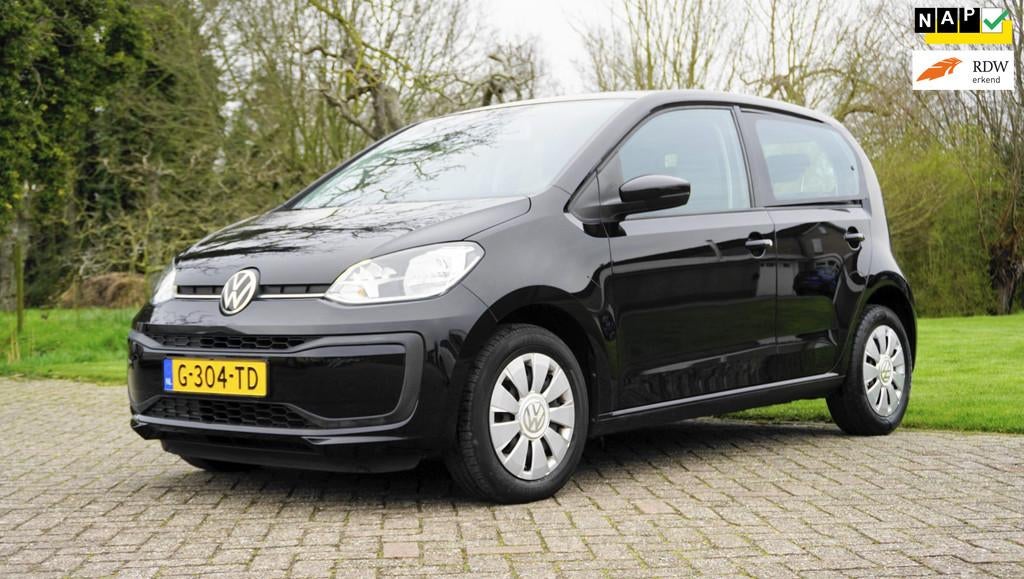 Volkswagen Up! 1.0 BMT move up! 5 drs Airco blue tooth, Voorwielaandrijving, Stof, Gebruikt, Origineel Nederlands