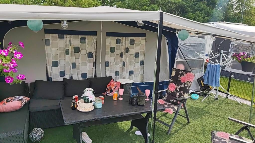 Obelink Caravan Voortent met Erker en Luifel - Oml. 8, Ophalen of Verzenden