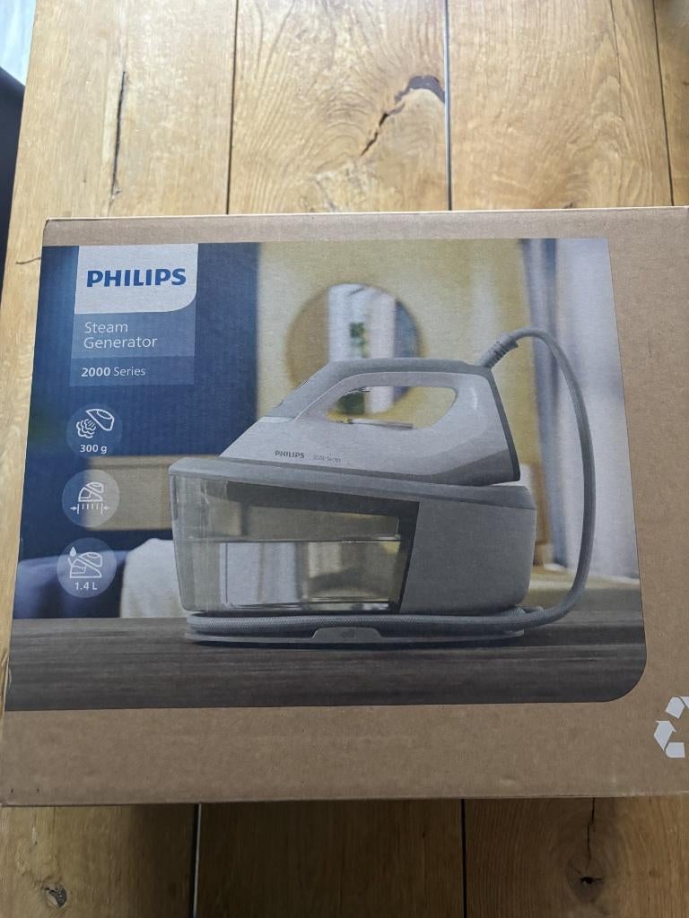 Philips stoomgenerator (gloednieuw en nog in de doos), Ophalen of Verzenden, Nieuw, Strijkijzer met snoer