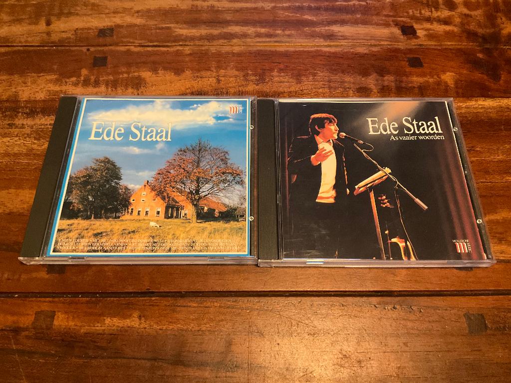 2CD’s Ede Staal -As vaaier woorden & Mien Toentje, Ophalen of Verzenden, Zo goed als nieuw, Streekmuziek