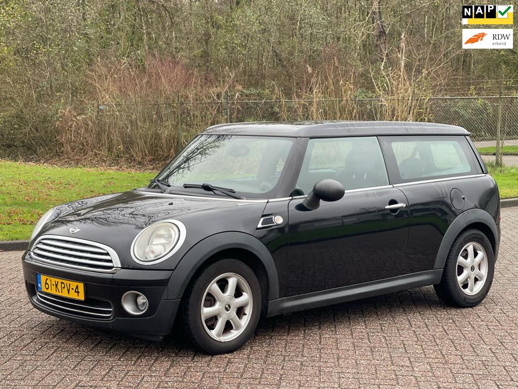 Mini Mini Clubman 1.4 One Anniversary MK II/AIRCO/CRUISE/SCH, Stof, Gebruikt, Clubman, Origineel Nederlands