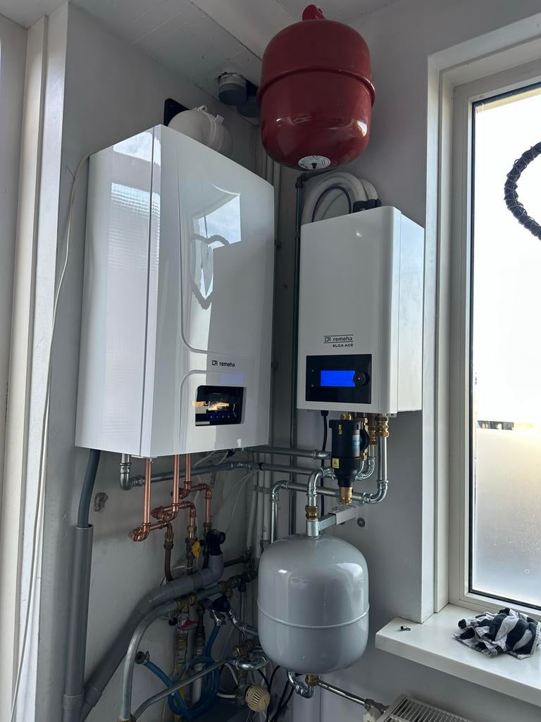 Remeha Elga Ace Hybride warmtepomp 4KW & 6KW, Gebruikt, Overige typen, Ophalen of Verzenden, 60 tot 150 cm