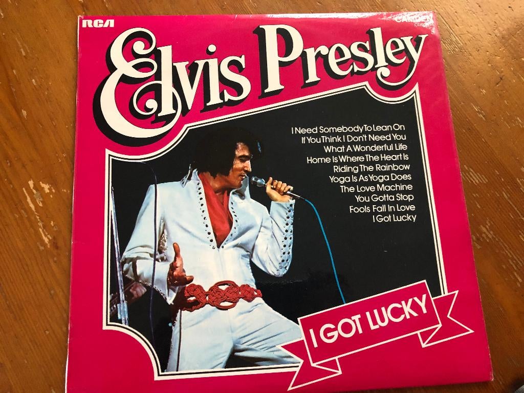ELVIS PRESLEY  I GOT LUCKY  1967, Ophalen of Verzenden, Zo goed als nieuw, 12 inch