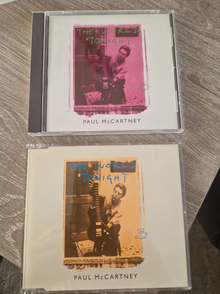 Paul McCartney - The World Tonight CD Single (2 stuks), Cd's en Dvd's, Ophalen of Verzenden, 1990 - 1999, Gebruikt