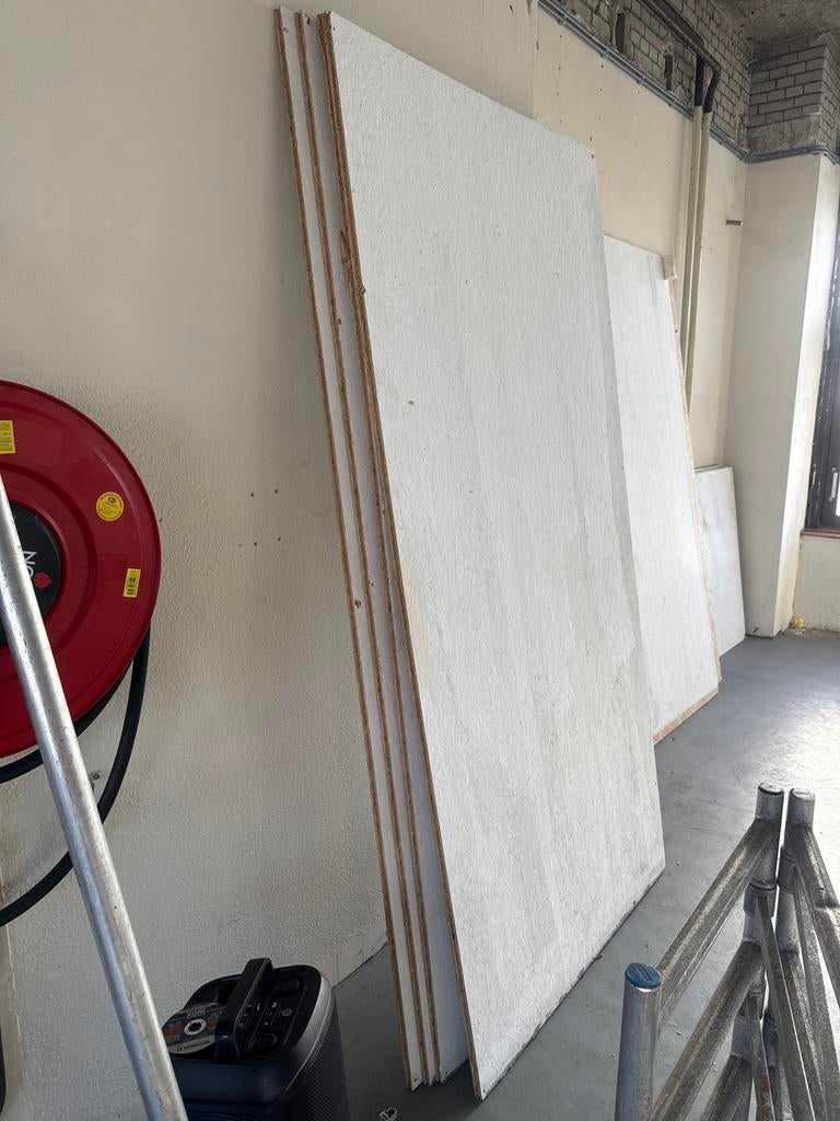 Grote partij gebruikte OSB platen, Doe-het-zelf en Verbouw, Platen en Panelen, Ophalen, Gebruikt, Minder dan 20 mm, Nvt