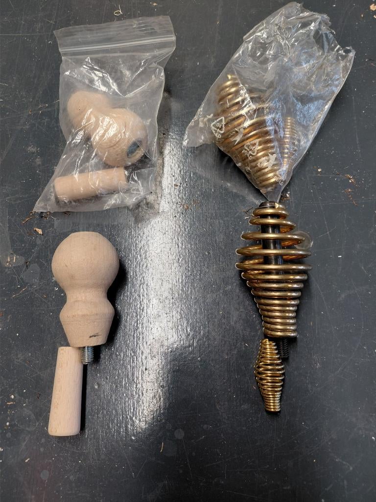 Bullerjan deurgreep!, Ophalen of Verzenden, Nieuw, Hout, Houtkachel