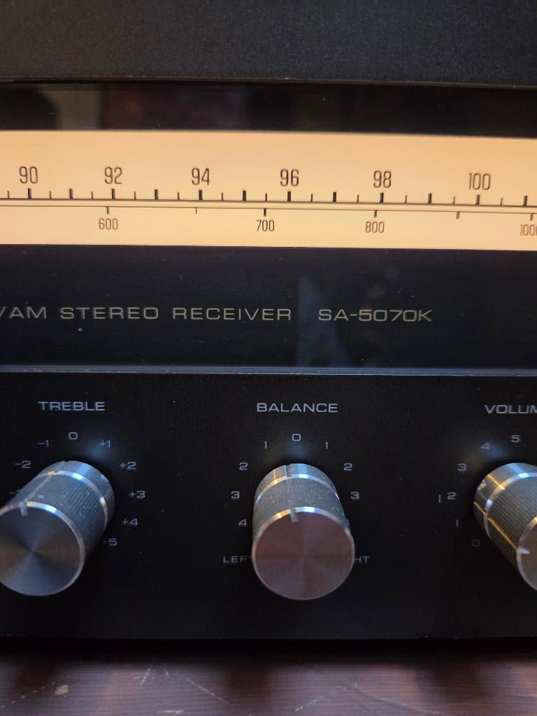 Technics SA-5070K receiver 1978, Audio, Tv en Foto, Versterkers en Receivers, Gebruikt, Ophalen, Overige merken, Minder dan 60 watt