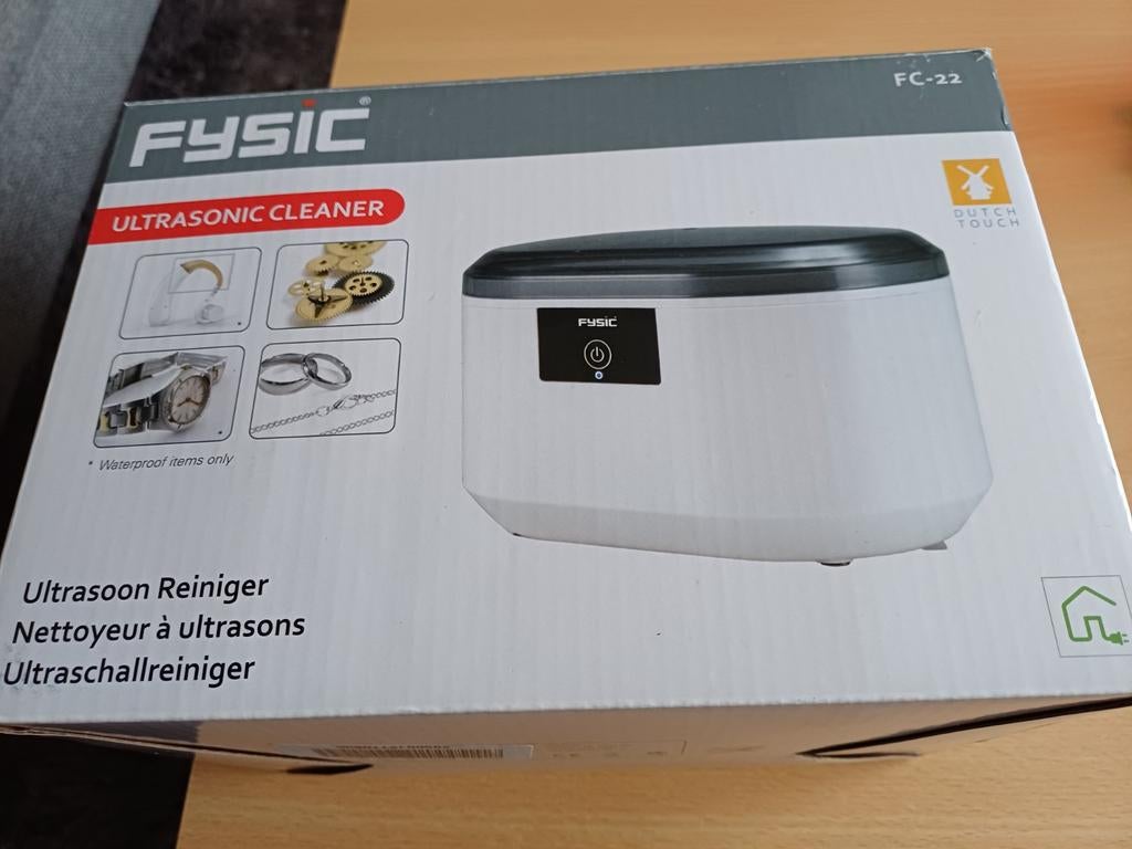 Ultrasoon reiniger voor sieraden,  munten, gehoorapparaat., Ophalen, Nieuw, Overige typen