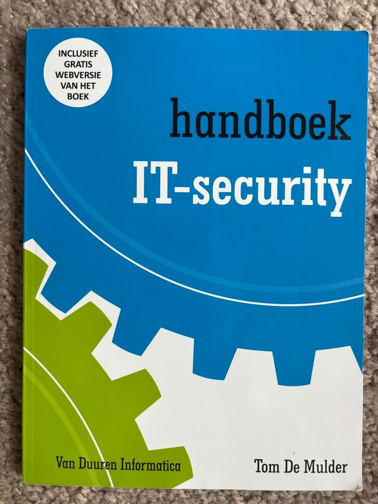 Handboek IT-Security - Perfecte Staat, Ophalen of Verzenden, Nieuw, Software