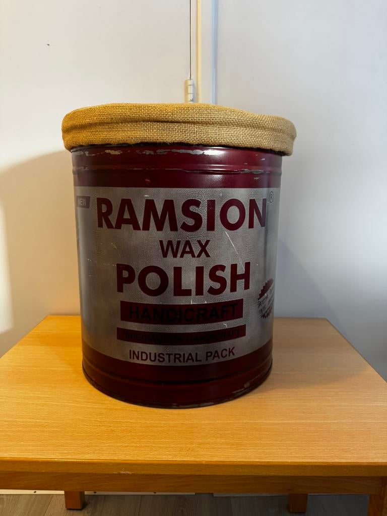 Opbergkruk/bijzettafel, Ophalen, Zo goed als nieuw