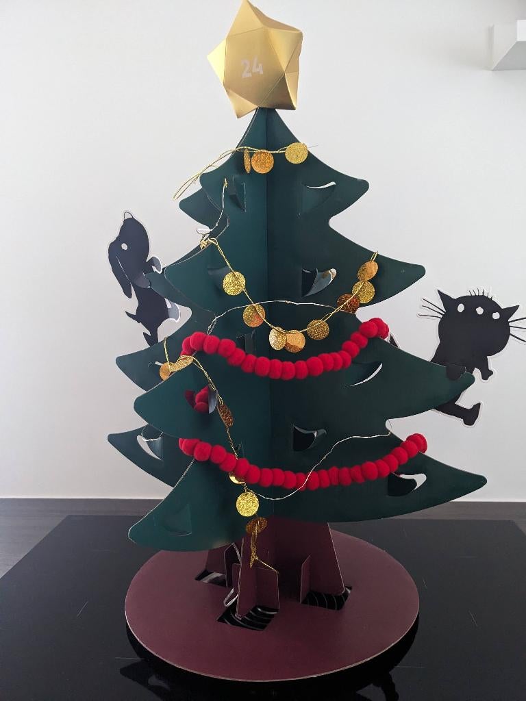 Adventkalender Takkie en Siepie (leeg), Diversen, Kerst, Ophalen of Verzenden, Zo goed als nieuw