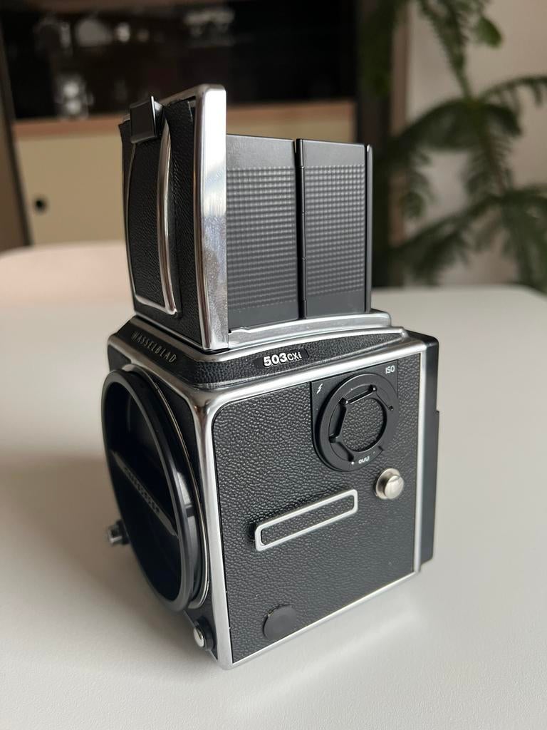 Hasselblad 503CXi, Gebruikt, Spiegelreflex, Hasselblad, Ophalen of Verzenden