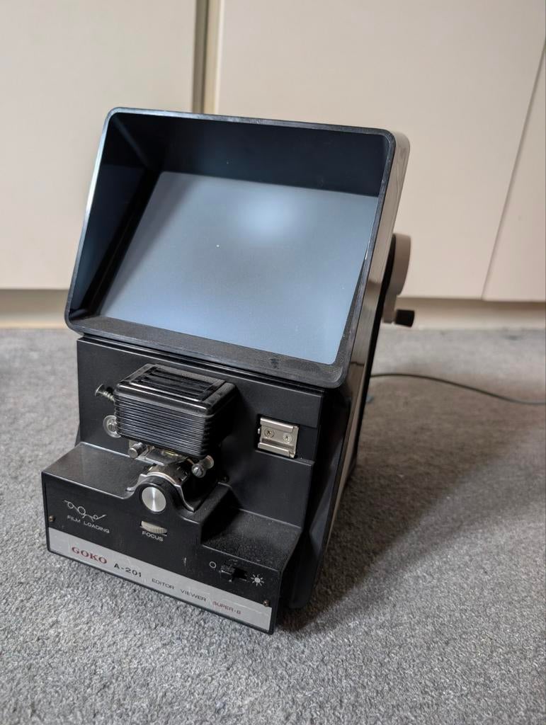 Goko A-201 Editor Viewer Super-8, Ophalen of Verzenden, 1960 tot 1980, Projector