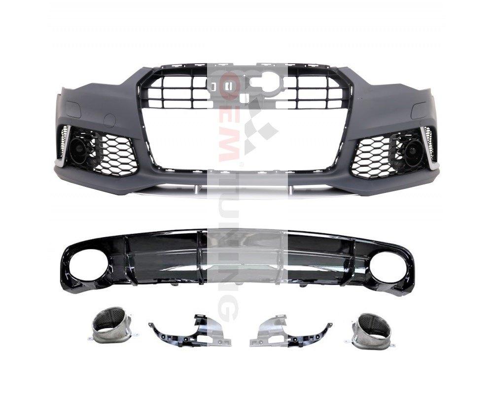 RS6 BODYKIT | voor A6 S6 | 2014-2018 | s line bumper |, Ophalen of Verzenden