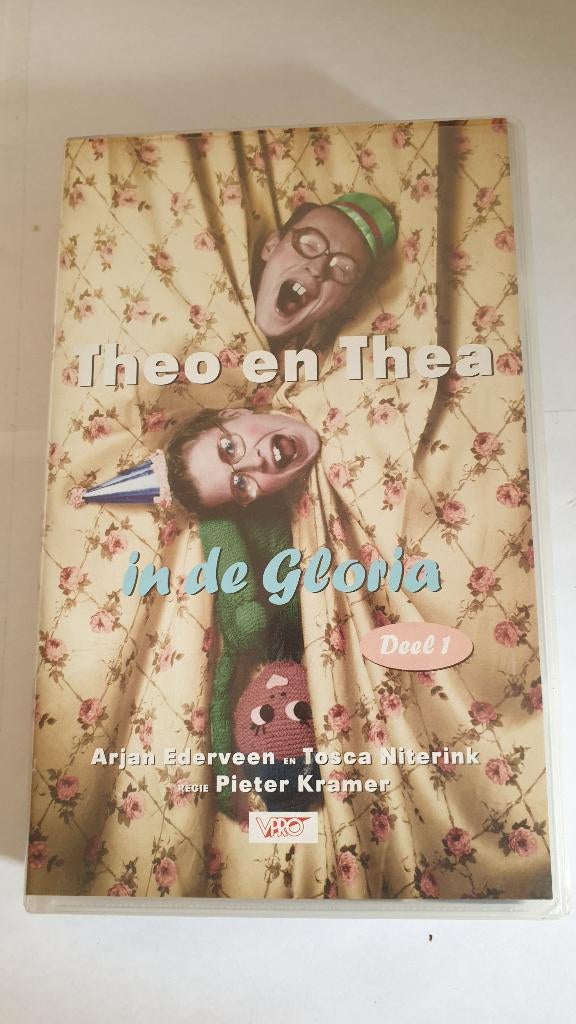 2363 vhs theo en thea in de gloria deel 1, Cd's en Dvd's, Alle leeftijden, Verzenden, Gebruikt, Overige typen