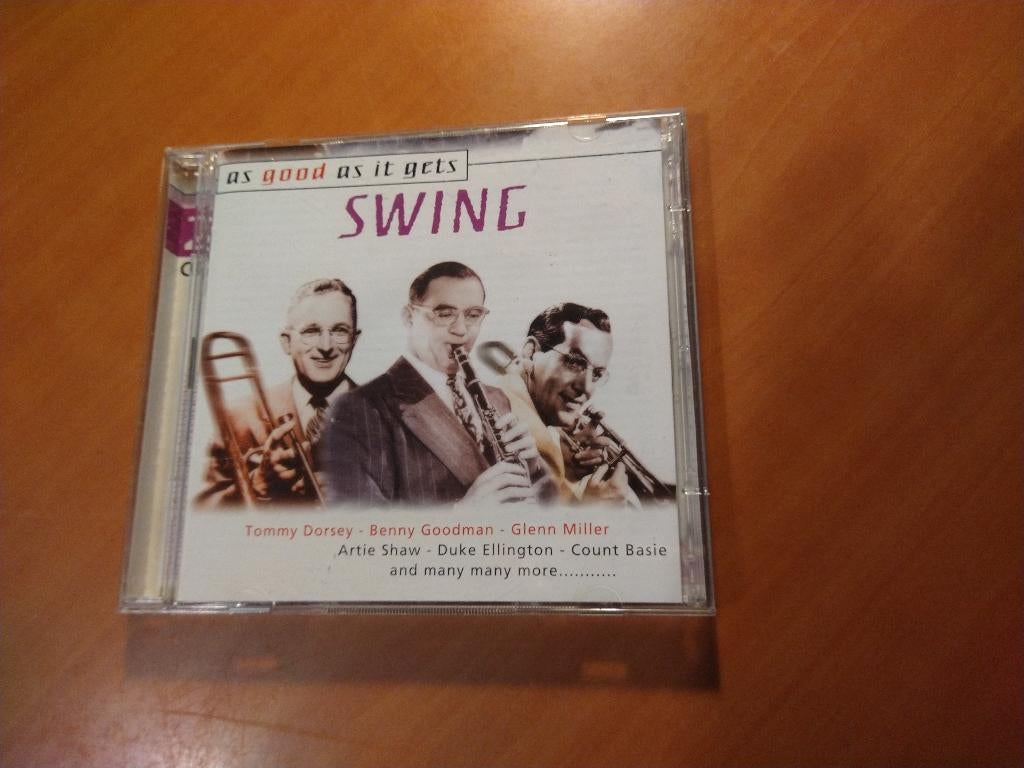 2-CD-set As Good As It Gets. Swing, Ophalen of Verzenden, 1980 tot heden, Zo goed als nieuw, Jazz