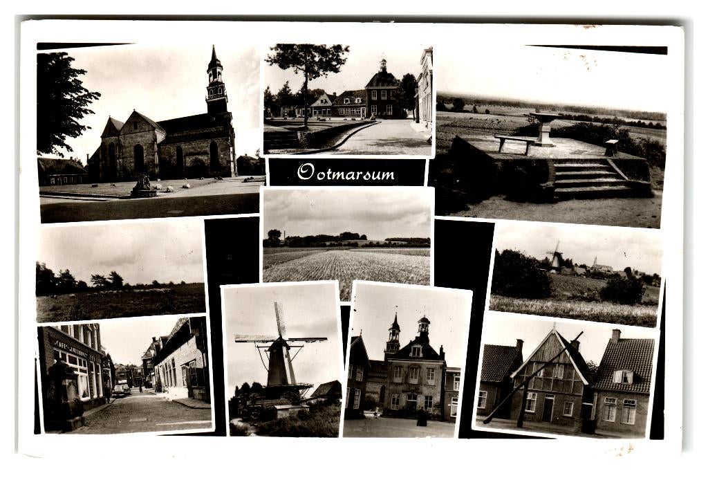 Ootmarsum, Verzamelen, Ansichtkaarten | Nederland, Gelopen, Overijssel, 1940 tot 1960, Ophalen of Verzenden